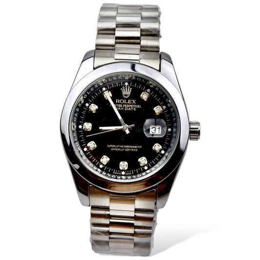 Rolex black dial
