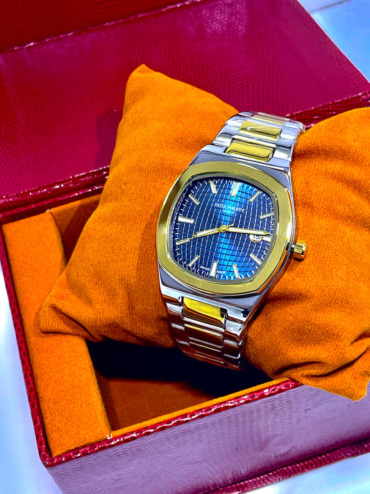 Patek Philippe blue dial date