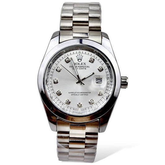 Rolex all silver